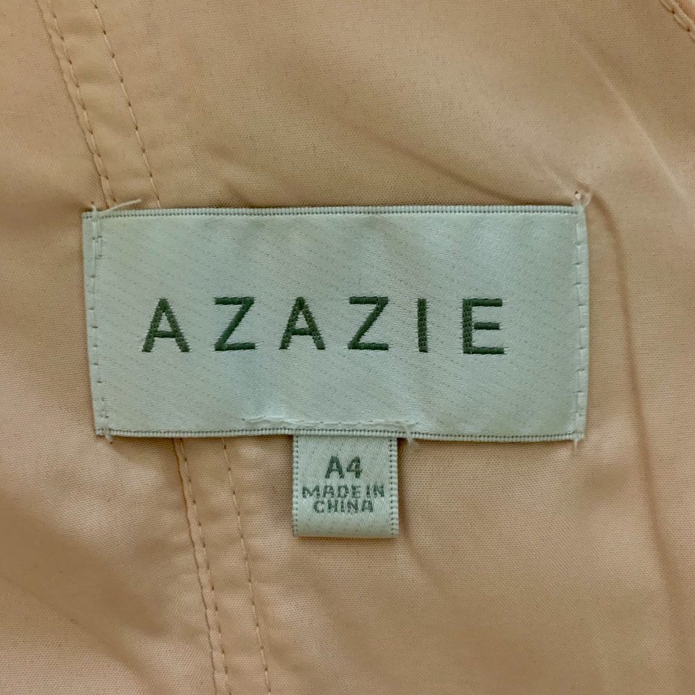 Azazie Carolina Dress in Pearl Pink - Picture 3 of 9